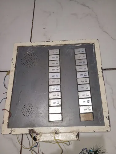 Interfone antigo 22 teclas