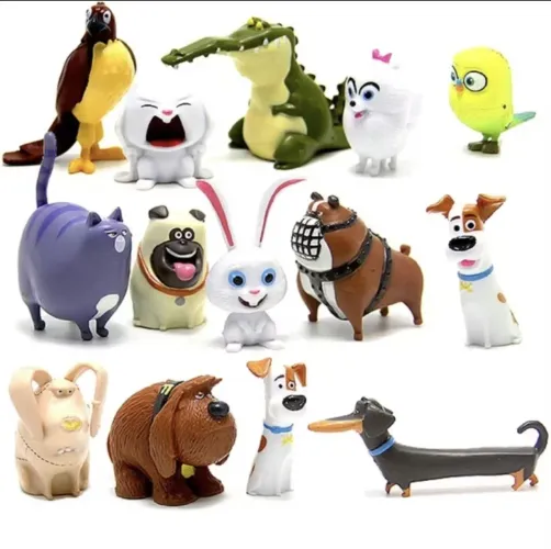 Kit miniaturas de pvc por apenas R$75 cada 