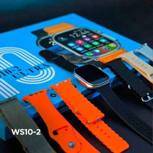 Smartwatch WS10-2 Ultra | Kit com 7 Pulseiras | Novo