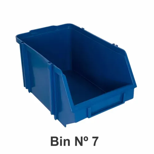 kIT 06 Gaveteiro Bins Organ. Nº 7 Azul