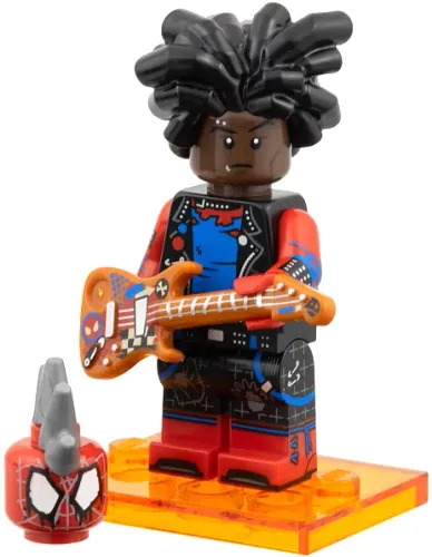 Lego Original Spider-Man Homem-Aranha Spider-verse Minifigura Spider-Punk