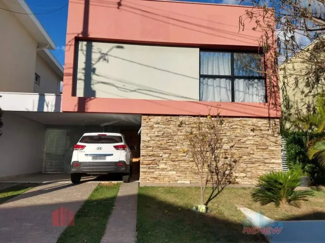 Casa para vender em Valinhos,no Condomínio Cantervile,com 03 suítes,varanda,espaço gourmet