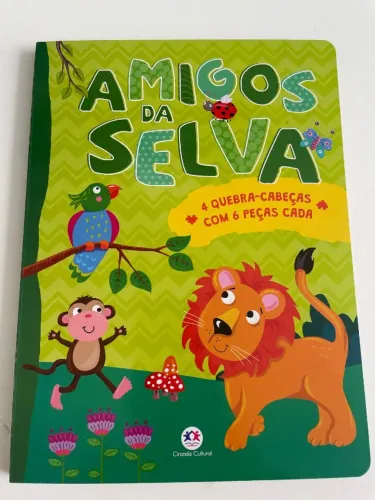 Livro quebra cabeça