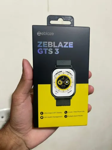Smartwatch Zeblaze GTS 3 - Tela 2.03" Rosa