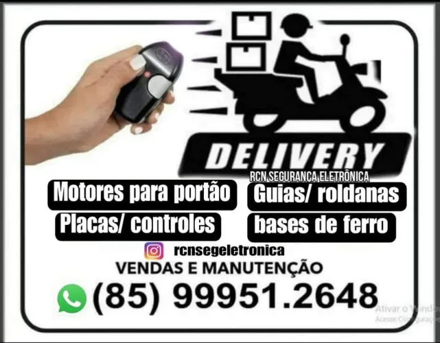 Motores para Portão, Placas, Controles e Bases
