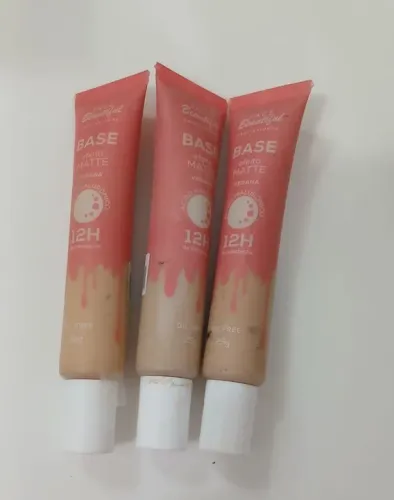 Base Matte Beautiful - 3 unidades