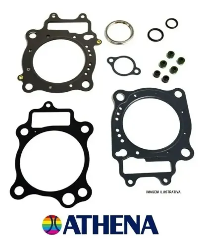JOGO DE JUNTAS DO CILINDRO ATHENA + RETENTORES CRF250R 04-09 CRF250X 04-17 P400210600095  