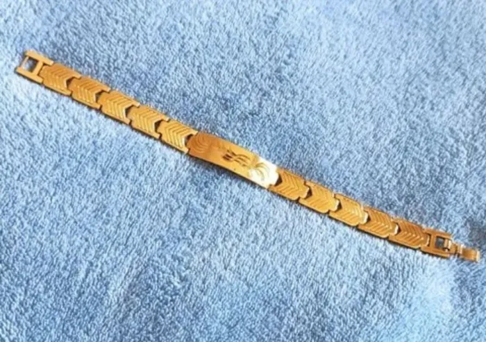 Pulseira masculina aço inox 