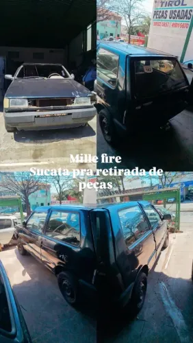 Uno 94 sucata para retirada de peças 