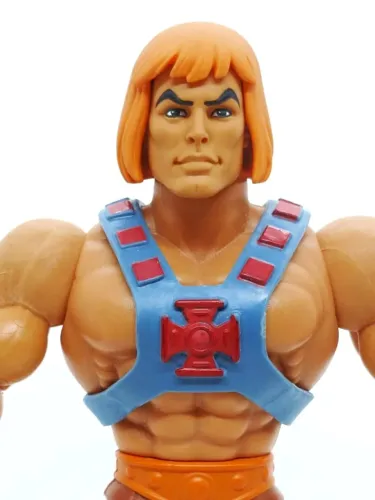 Cabeça Customizada He-Man Filmation Versão 1 - Motu Origins Mattel
