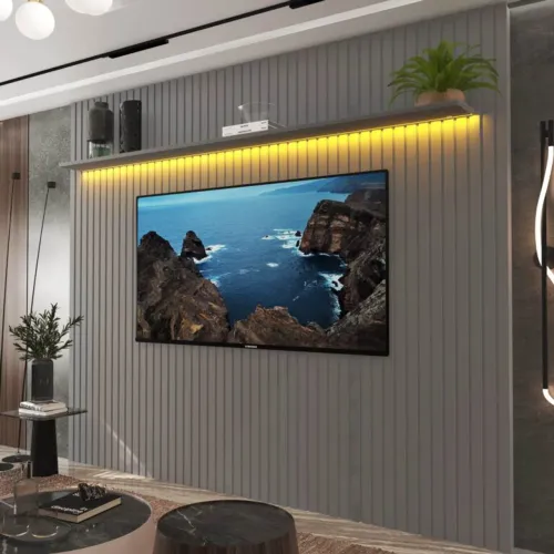 PAINEL RIPADO AUTÊNTICO 100% MDF ALTA QUALIDADE E ELEGÂNCIA SURPREENDA-SE!! YWYTT