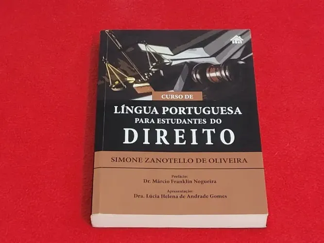 livro curso de língua portuguesa para estudantes do direito.