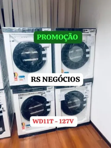 Lava e Seca WD11T -127v, Lacrada + NF (Até 12x) {Promoção}