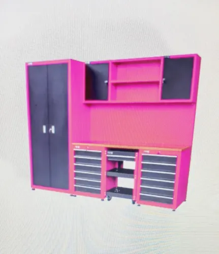 ARMARIO MODULADO PARA OFICINA DE PAREDE COM ACESSÓRIOS FORT G MODELO FG8965