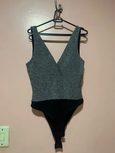 Body de brilho lurex Zara