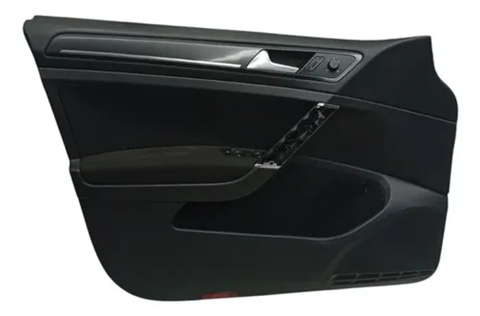 Forro Porta Dianteiro Esq Comando Vidro Vw Golf Gti Mk7 2016 Preto