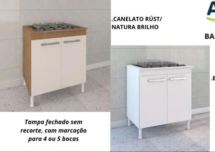 Balcão cooktop