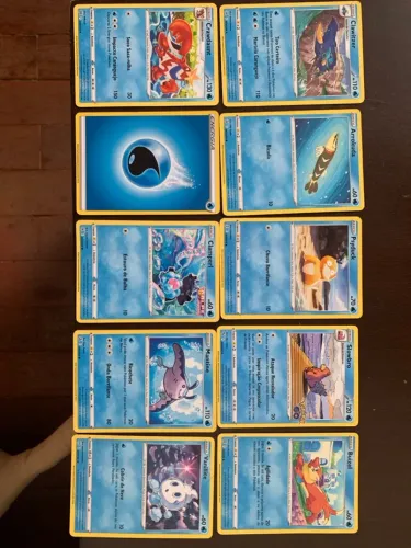 Cartas Pokémon - Coleção Diversificada