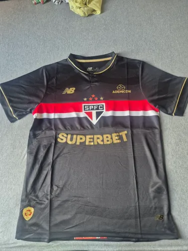 1:1 Camisa 3 São Paulo F C (SPFC) Edição Comemorativa Tri Mundial Rogério Ceni