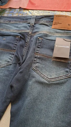 Calça Jeans DAMYLLER - Azul Escuro