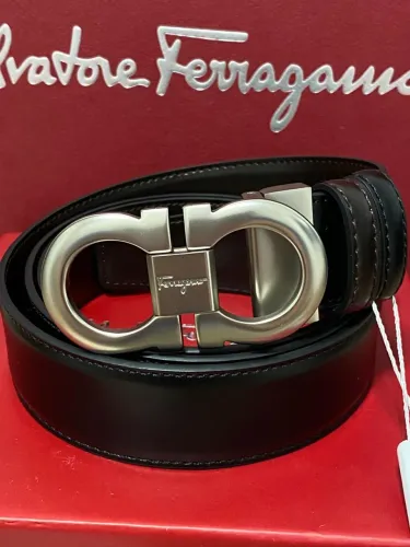 Cinto Masculino Ferragamo Gancine Original 