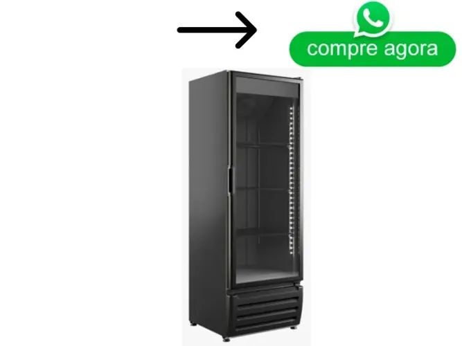 Cervejeira Braslar 470L Porta De Vidro Preto 220v