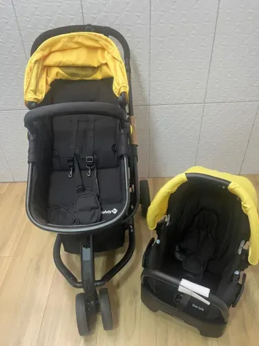 Carrinho de Bebê Safety 1st - Dupla Função + Cadeirinha