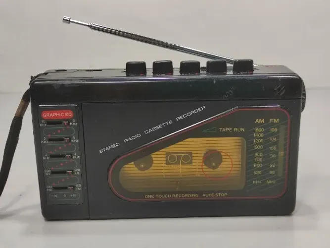 *LEIA* Radio Am Fm Tape K7 Broksonic 3te (Usado)