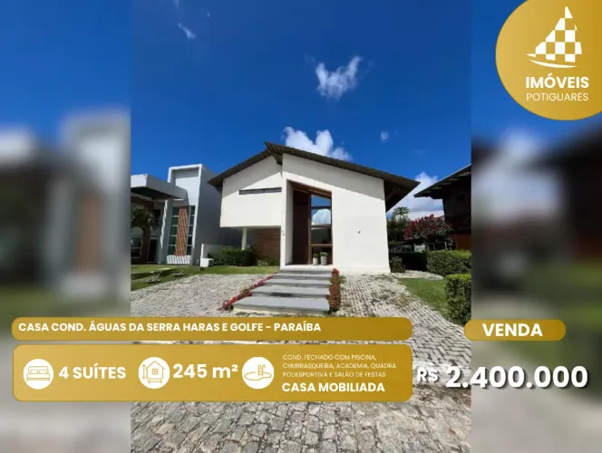 Casa a venda no Águas da Serra em Bananeiras - PB