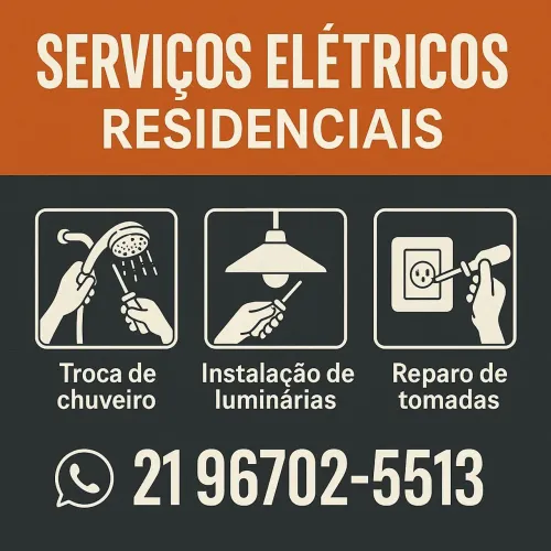 Eletricista residencial, atendemos as regiões de São Gonçalo, Niterói e região dos lagos