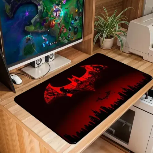 Mouse Pad Gamer Batman Antiderrapante 70x35
