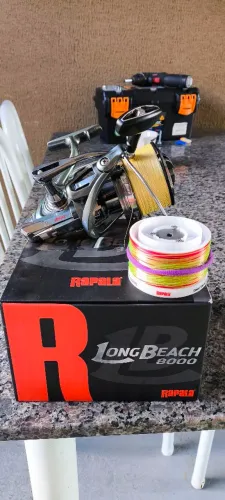 Molinete Rapala Long Beach 8000 - Pesca Esportiva
