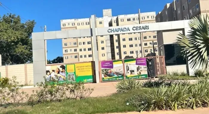 APARTAMENTO 2 QUARTOS, COND. CHAPADA CESARI, PROX AMBEV, CENTR PANTANAL, C/ ARMÁRIOS