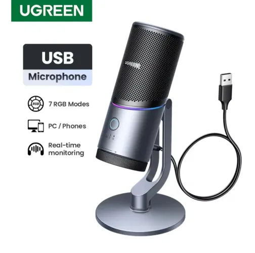 Microfone UGREEN CM769 RGB