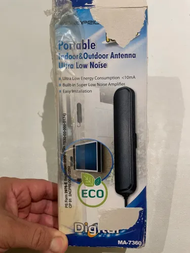 Antena portátil para TV