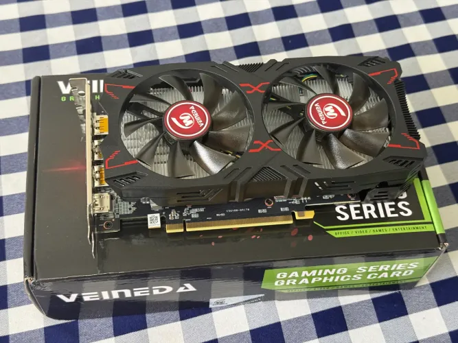 Gpu rx5500xt rx 5500xt rx 5500 xt veineda nova na caixa 