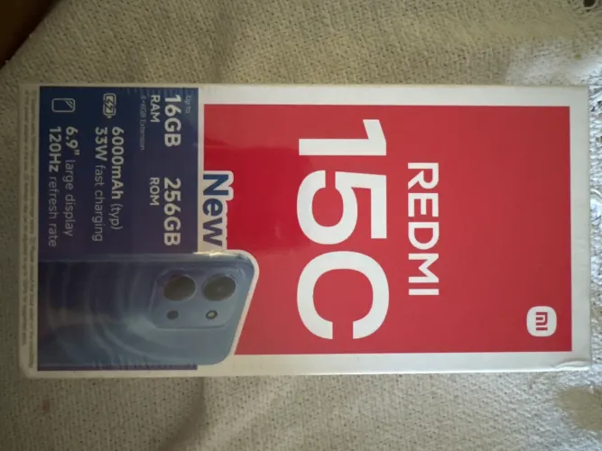 Novo!!! REDMI 15C - 16GB RAM e 256GB ROM