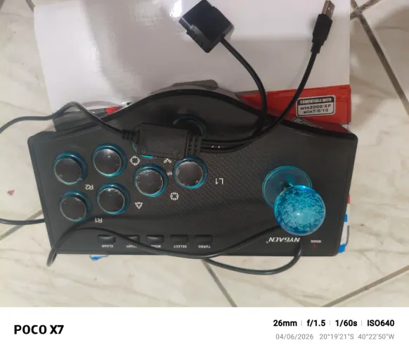 Controle arcade