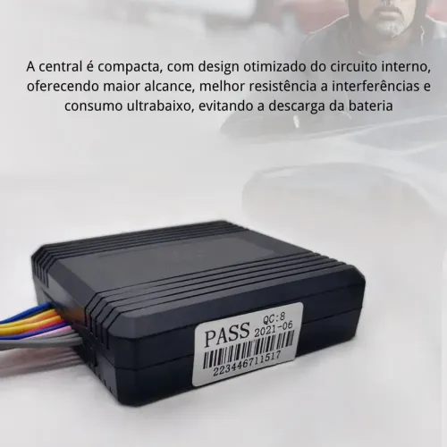 Alarme Ignição Antifurto Para Moto Com 2 Controle Remoto