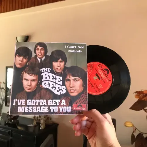raro compacto - bee gees - i can't see nobody 1968
