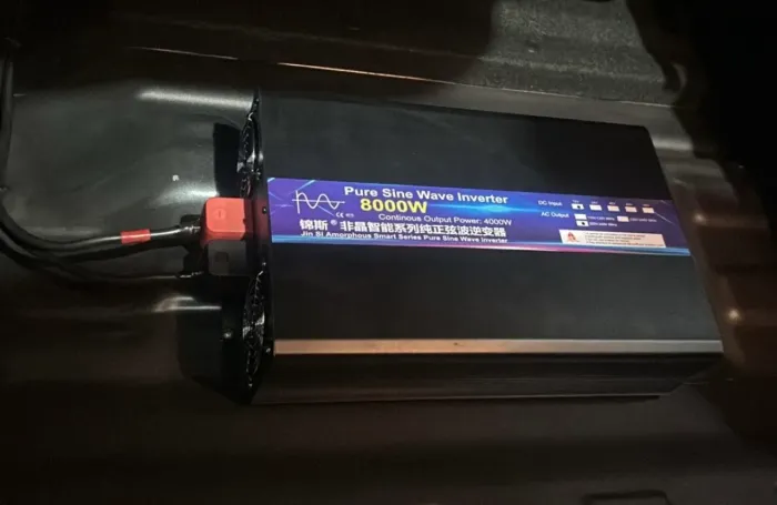 Inversor 12w para 220w inverter muito pouco usado
