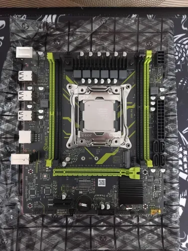 KIT PROCESSADOR E PLACA MÃE X99 SOYO