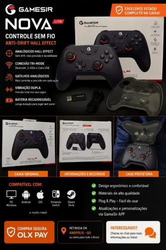 Controle PC Gamesir NOVA LITE