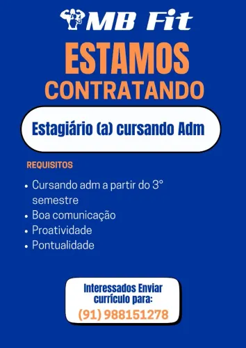 2 Vagas para estágio remunerado