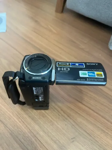 Filmadora Sony HandyCam portátil completa