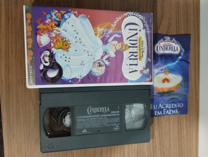 Fita VHS cinderela 