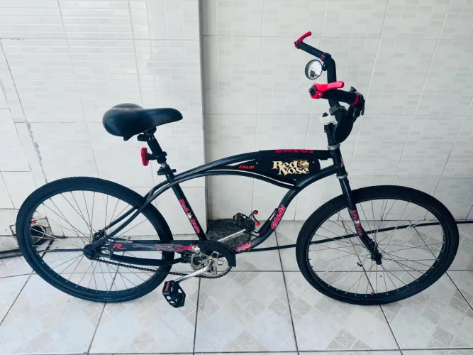 Bicicleta Caloi Red Nose - Raridade 