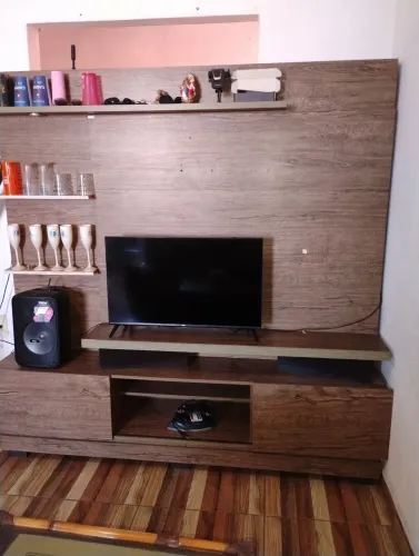 Rack com painel acoplado