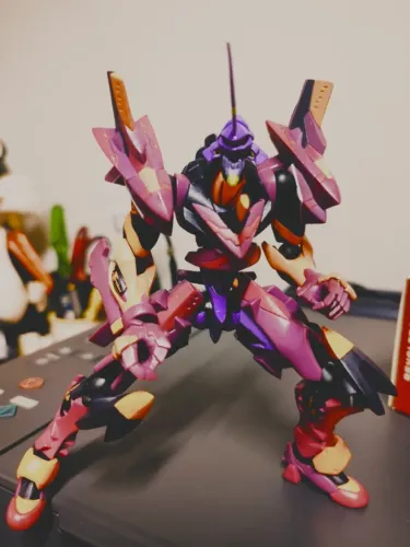 Revoltech Evangelion Eva-01 Type-F Versão Rara Eva-01 Action Figure boneco 1/12