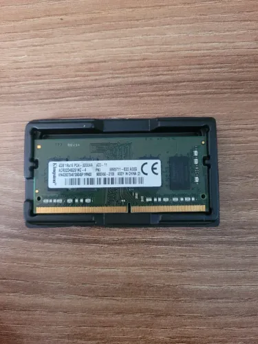 Memória RAM Kingston Notebook 4GB DDR4 3200MHz Sodimm Original